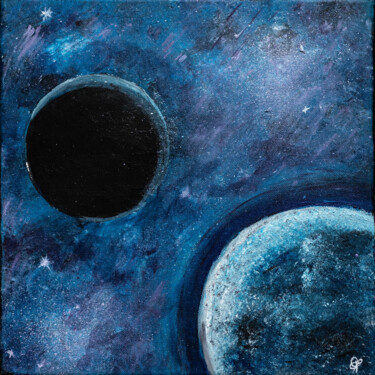 绘画 标题为“The astronomical si…” 由Riddhi Padmanabhuni, 原创艺术品, 丙烯
