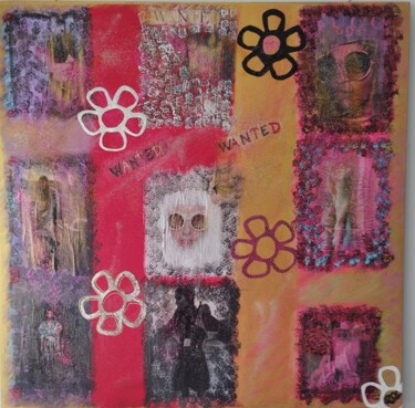 Schilderij getiteld "Want to spring" door Rita De Vito, Origineel Kunstwerk, Acryl