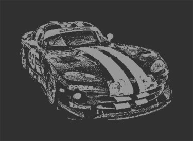 "DODGE VIPER GTS-R C…" başlıklı Dijital Sanat Rm64 tarafından, Orijinal sanat, 2D Dijital Çalışma