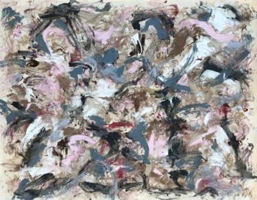 Malerei mit dem Titel "N75 2019, Robert Mi…" von Robert Miskines, Original-Kunstwerk, Öl
