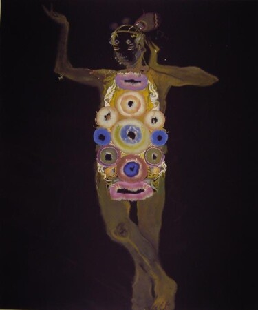 Pittura intitolato "Senegal 2 (pendant)" da Rob Arbouw, Opera d'arte originale, Altro