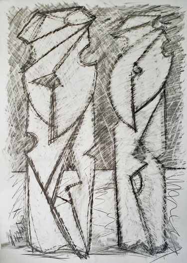 Drawing titled "stdy3.4" by Robert Winslow, Original Artwork, Graphite