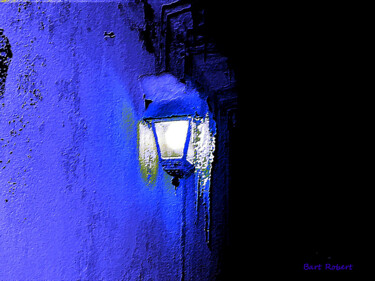 MANICHINO LAMPADA DIPINTO LUCE COLORATA