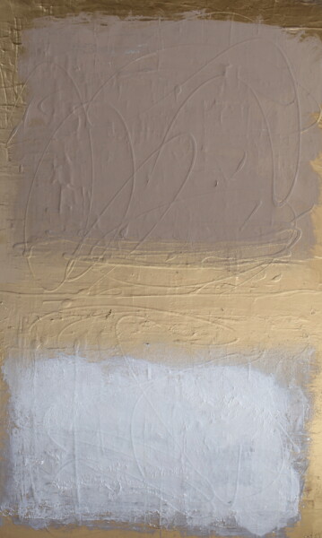 Картина под названием "Peinture abstraite…" - Rodica Capmari, Подлинное произведение искусства, Акрил