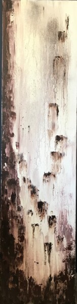 Malarstwo zatytułowany „Long” autorstwa Romain Bellet, Oryginalna praca, Akryl Zamontowany na Drewniana rama noszy