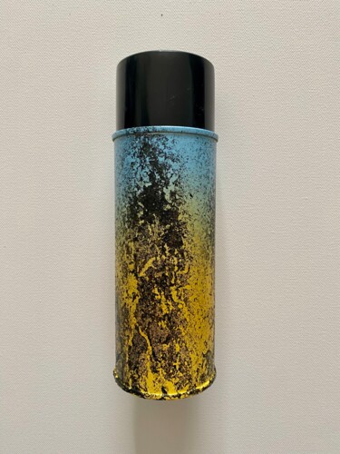 Γλυπτική με τίτλο "Spray no name" από Romain Bellet, Αυθεντικά έργα τέχνης, Ακρυλικό