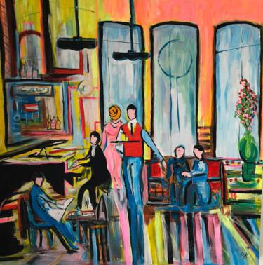 "le garçon de café e…" başlıklı Tablo Romain Mary tarafından, Orijinal sanat, Akrilik