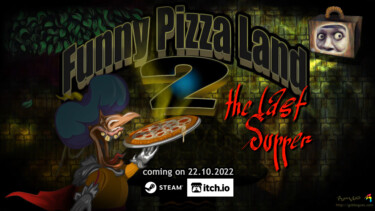 Digital Arts titled "FunnyPizzaLand 2 -…" by Roman, Original Artwork, 2D Digital Work