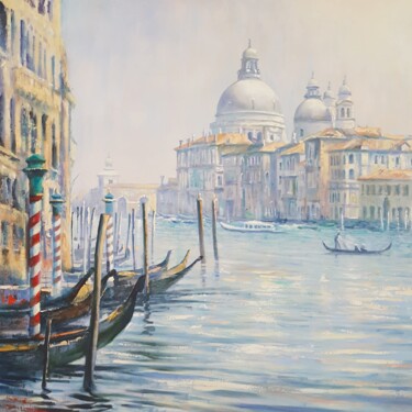 Painting titled "Venice beauty" by Romans Ivanovskis, Original Artwork, Oil