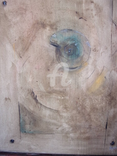 Peinture intitulée "caracol" par Romu, Œuvre d'art originale, Acrylique