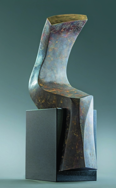 Sculpture intitulée "„Loneliness”" par Romuald Wisniewski, Œuvre d'art originale, Coulage