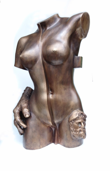 Escultura intitulada "tors rzymski" por Romuald Wisniewski, Obras de arte originais, Metais