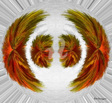 Digital Arts titled "O VOO DOS ANJOS - I" by Rose Canazzaro, Original Artwork