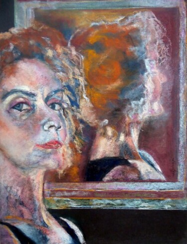 Painting titled "Self-portrait (2007)" by Rosemay Dahan, Original Artwork, Other