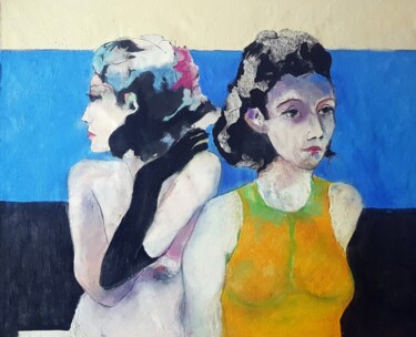 图画 标题为“Women” 由Rosemay Dahan, 原创艺术品, 粉彩