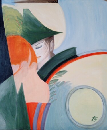 「Aurora」というタイトルの絵画 Roser Solàによって, オリジナルのアートワーク, オイル