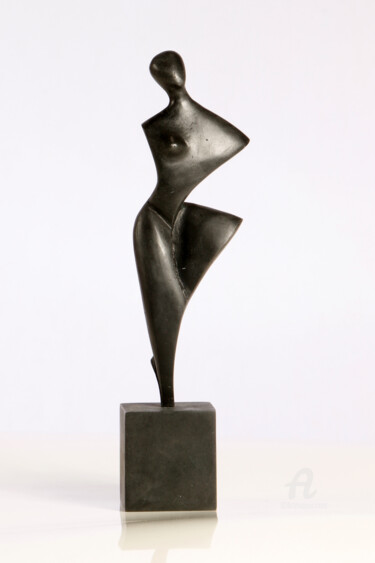 Skulptur mit dem Titel "Fragmento" von Rose Vic, Original-Kunstwerk, Bronze