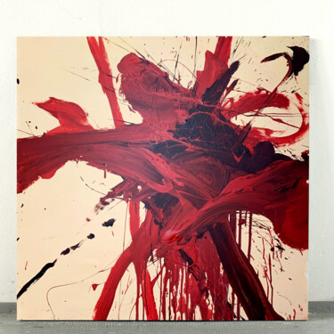 "Red expression 7" başlıklı Tablo Rosi Roys tarafından, Orijinal sanat, Akrilik