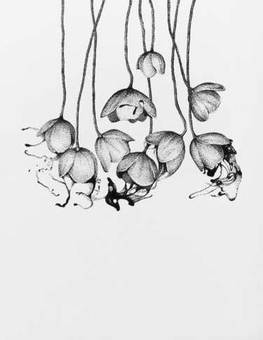 Dessin intitulée "Ecology of the futu…" par Rostislaw Tsarenko, Œuvre d'art originale, Encre