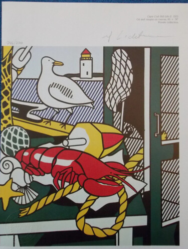 Εκτυπώσεις & Χαρακτικά με τίτλο "Roy Lichtenstein (1…" από Roy Lichtenstein, Αυθεντικά έργα τέχνης, Λιθογραφία