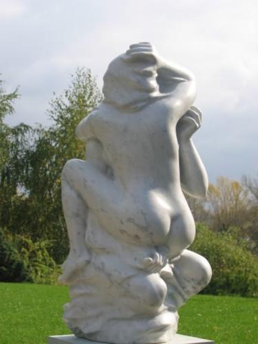 Γλυπτική με τίτλο "erotyk2" από Ryszard Piotrowski, Αυθεντικά έργα τέχνης, Πέτρα