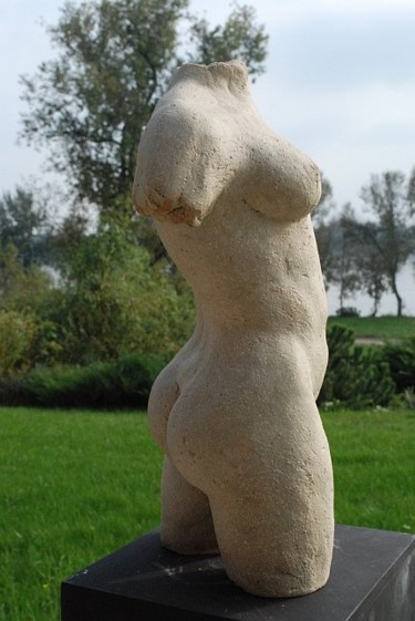Sculpture titled "tors_2-ceramika-1.J…" by Ryszard Piotrowski, Original Artwork, Terra cotta