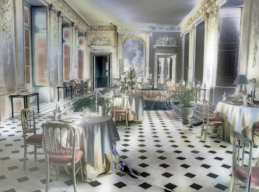 「Le diner chez le Co…」というタイトルの写真撮影 Michel Guillaumeauによって, オリジナルのアートワーク, デジタル