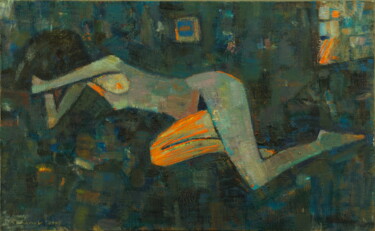 Malerei mit dem Titel "Reflexes" von Alexey Rubanov, Original-Kunstwerk, Öl