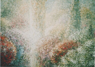 Malerei mit dem Titel "En Italie" von Rudolf Otto, Original-Kunstwerk, Acryl