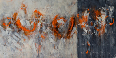 Painting titled "incommunicado ¦ sha…" by Rupert Cefai, Original Artwork, Acrylic Mounted on Wood Panel