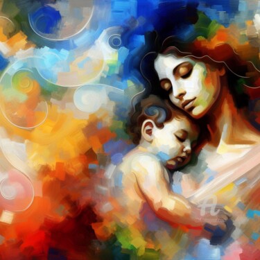 "Maternity" başlıklı Dijital Sanat Rute Carlos tarafından, Orijinal sanat, Dijital Resim