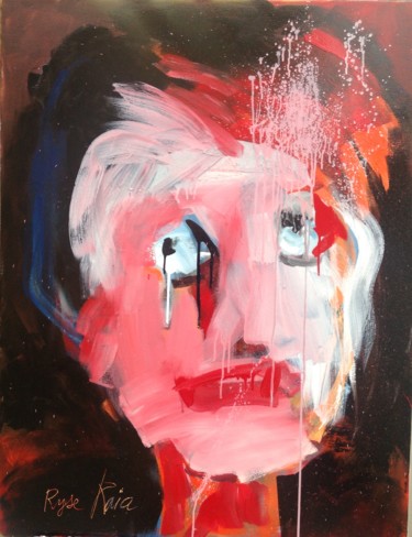 Pintura titulada "Délire" por Maryse Coin (Ryse Kaïa), Obra de arte original, Acrílico Montado en Bastidor de camilla de mad…