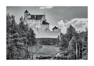 Fotografia intitulada "Zamek w Bobolicach" por Ryszard Stelmachowicz, Obras de arte originais, Fotografia Não Manipulada