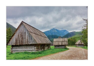 Фотография под названием "Szałasy w dolinie C…" - Ryszard Stelmachowicz, Подлинное произведение искусства, Цифровая фотограф…