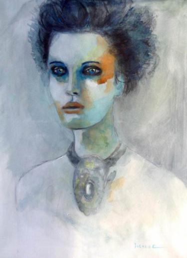 "Peinture portrait f…" başlıklı Tablo Sophie Duchaine tarafından, Orijinal sanat, Akrilik