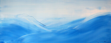 Painting titled "Water" by S Duclos, Original Artwork, Lacquer