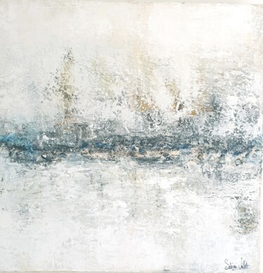 Peinture intitulée "EVOCATIVE 2" par Sabine Veillet, Œuvre d'art originale, Acrylique Monté sur Châssis en bois