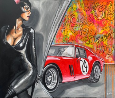 Картина под названием "GTO" - Sabrina Seck, Подлинное произведение искусства, Акрил