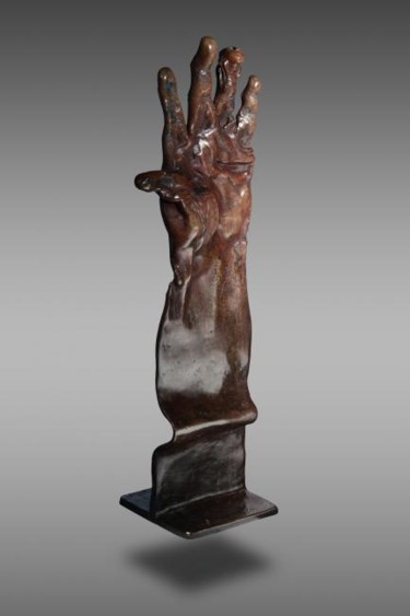 Sculpture intitulée "MT2" par Sak, Œuvre d'art originale, Bronze