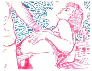 Dibujo titulada "Highliting" por Salamanderlovers, Obra de arte original, Tinta