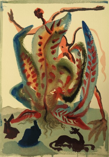 Gravures & estampes intitulée "SPECIAL PRICE TILL…" par Salvador Dali, Œuvre d'art originale, Xylographie