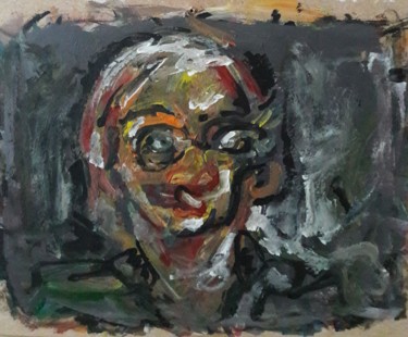 Malerei mit dem Titel "la cocaïne" von Sam Keusseyan, Original-Kunstwerk, Acryl