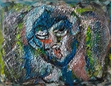 Malerei mit dem Titel "Jolie bouche" von Sam Keusseyan, Original-Kunstwerk, Acryl