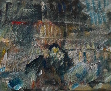 Pittura intitolato "philosophe" da Sam Keusseyan, Opera d'arte originale, Acrilico