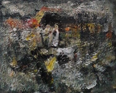 Malerei mit dem Titel "maisonnette" von Sam Keusseyan, Original-Kunstwerk, Acryl