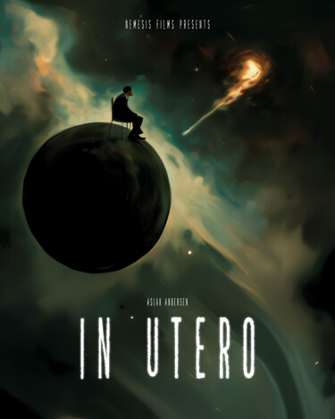 Arte digitale intitolato "In Utero (Movie Pos…" da Samael, Opera d'arte originale, Pittura digitale