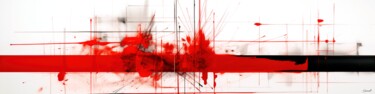 Artes digitais intitulada "Bloodlines IV" por Samael, Obras de arte originais, Pintura digital