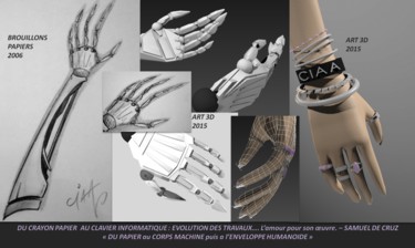 Цифровое искусство под названием "virtuality-ciaa-tra…" - Samuel De Cruz, Подлинное произведение искусства, 3D моделирование