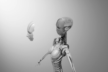 Arts numériques intitulée "CIAA -  FACING.jpg" par Samuel De Cruz, Œuvre d'art originale, Modélisation 3D