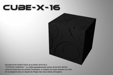 Цифровое искусство под названием "CIAA cubex-04b.jpg" - Samuel De Cruz, Подлинное произведение искусства, 3D моделирование